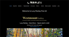 Desktop Screenshot of lucymanley.ca
