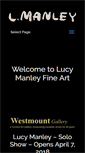 Mobile Screenshot of lucymanley.ca